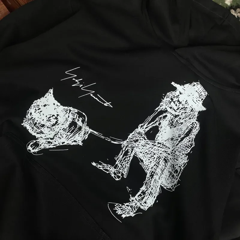 Худи Yohji Yamamoto Oversize - миниатюра 2