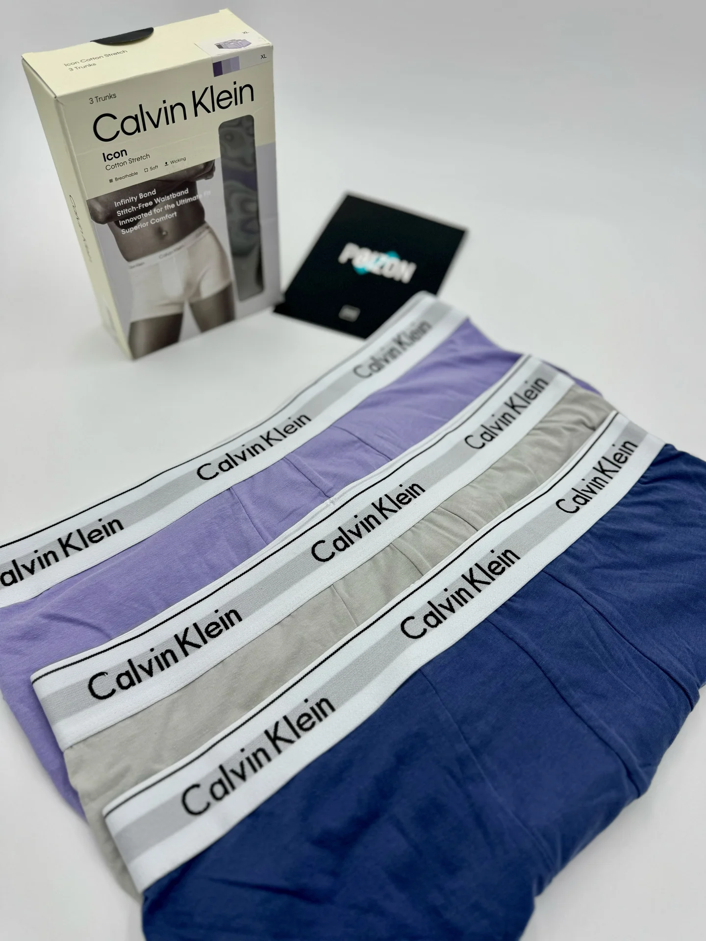 Трусы мужские боксеры calvin klein - миниатюра 3