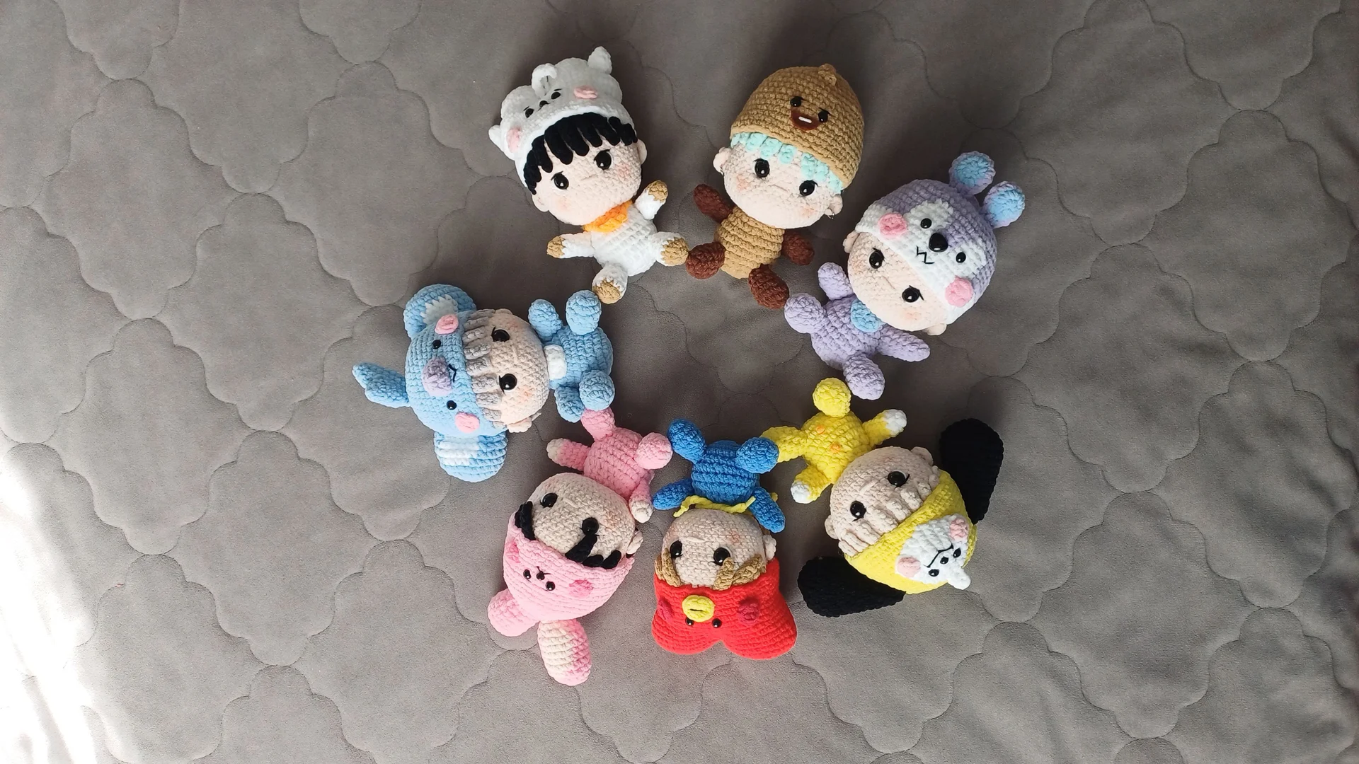 Коллекционный набор BT21 / вязаный BTS подарок - изображение 1