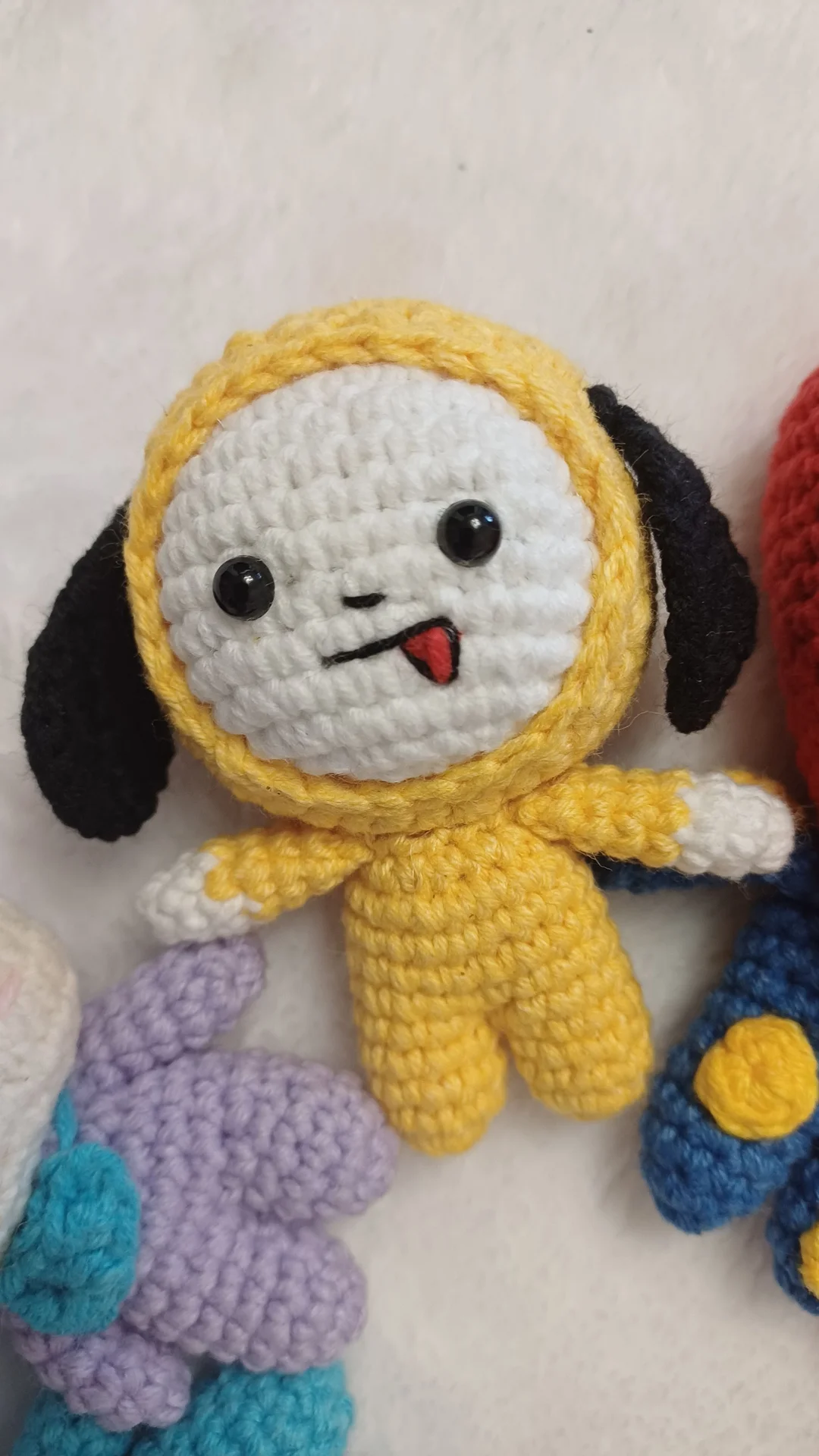 Вязаные брелки BT21 (амигуруми) Подарок фанату BTS - миниатюра 3
