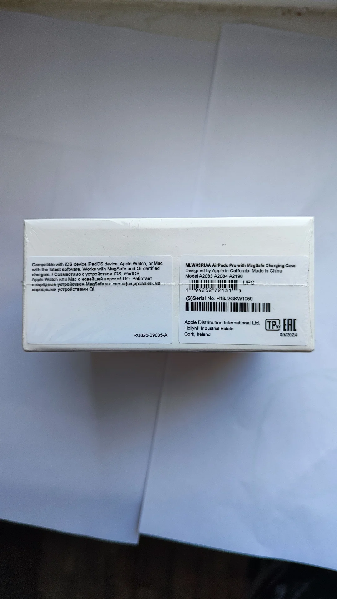Наушники airpods pro в коробке - миниатюра 5