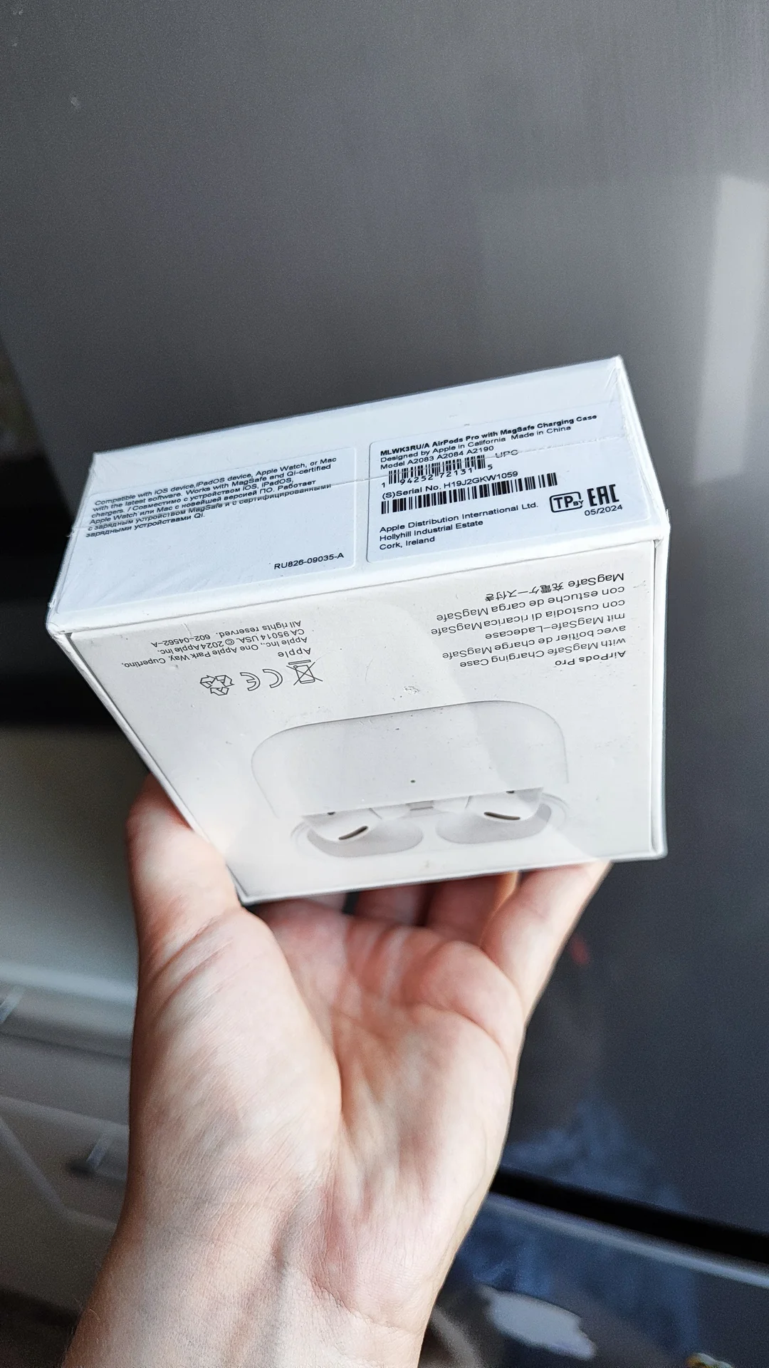 Наушники airpods pro в коробке - миниатюра 7