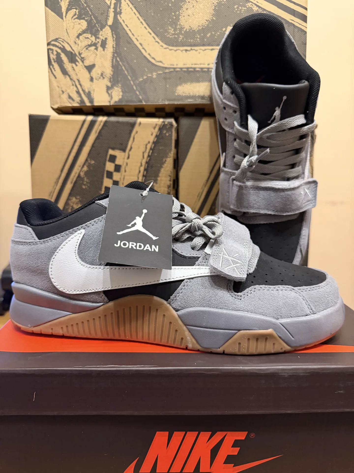 кроссовки nike air Jordan the check - миниатюра 4