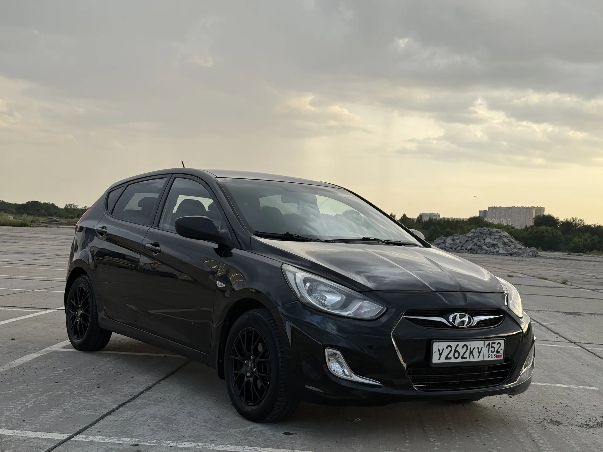 Hyundai Solaris 2011 1.4 АКПП 152.600км - миниатюра 2