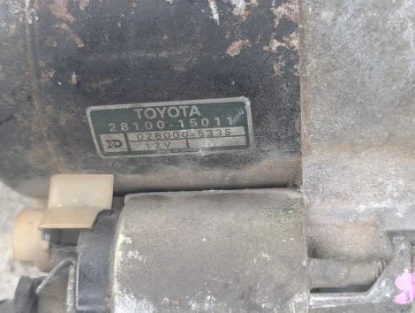 Стартер Toyota Tercel AL10 1A-U - миниатюра 2