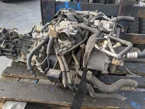Двигатель Mitsubishi Minicab U44V 4A30 - миниатюра 3