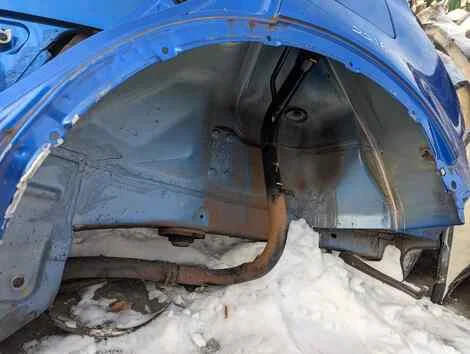 Крыло Suzuki SX4 YB22S M16A Лев. Задн. - миниатюра 3