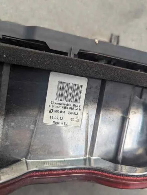 Стоп Smart Fortwo 451380 3B21 Прав. Задн. - миниатюра 2