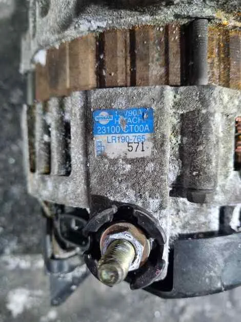 Генератор Nissan AD VAY12 CR12DE - миниатюра 2
