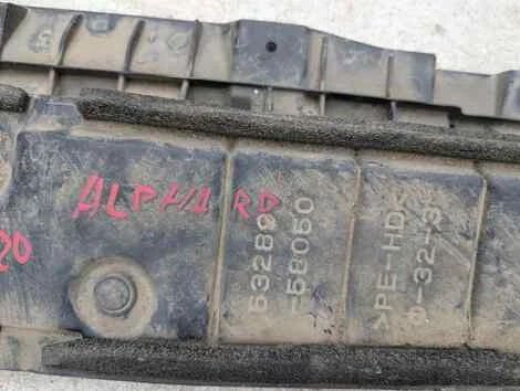 Защита бампера Toyota Alphard ATH20W 2AZ-FXE - миниатюра 2