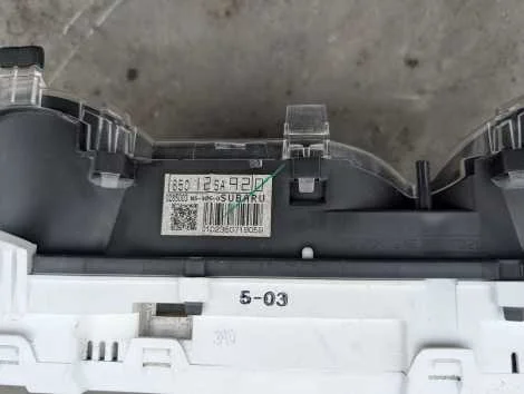 Спидометр Subaru Forester SG5 EJ203 - миниатюра 3