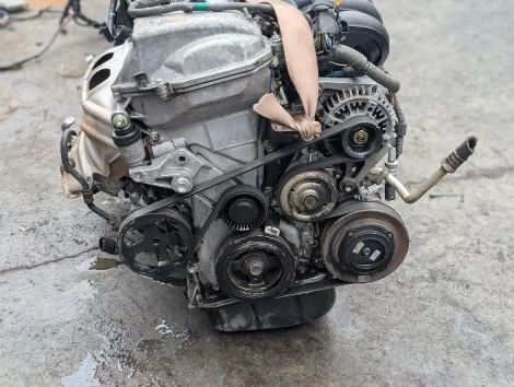 Двигатель Toyota Wish ZNE10G 1ZZ-FE - миниатюра 3