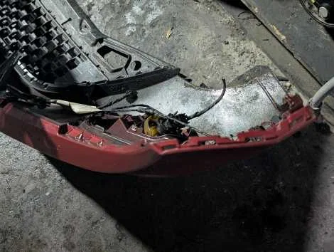 Бампер Volkswagen Tiguan 5N1, 5N2 CCZC, CAWA Перед. - миниатюра 9