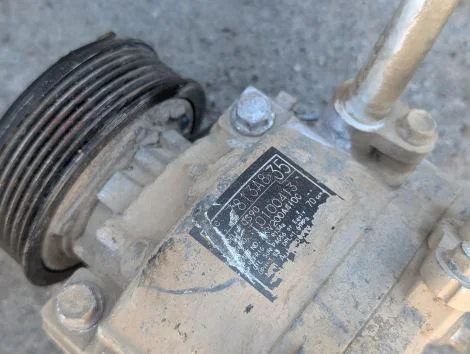 Компрессор кондиционера Mitsubishi ASX GA2W 4B11 - миниатюра 2