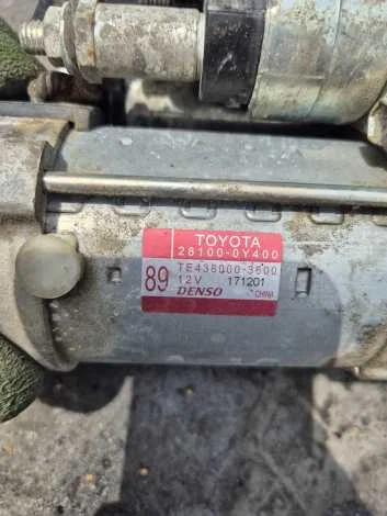 Стартер Toyota Corolla NRE180 9NR-FTS - миниатюра 2