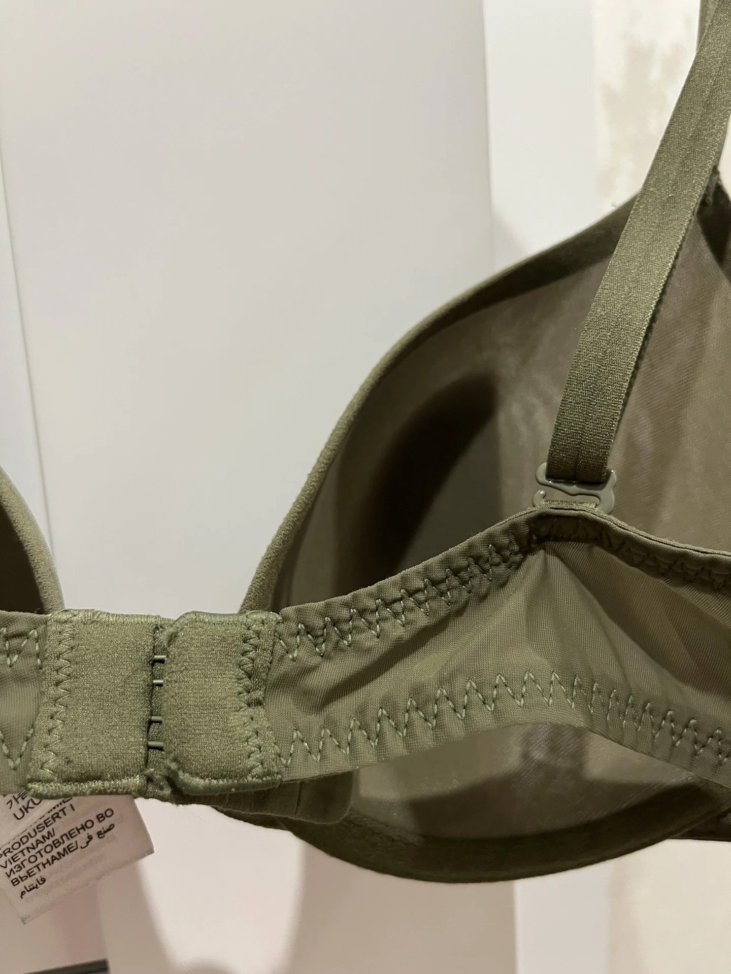 Calvin Klein бюстгальтер 75C, цвет хаки - миниатюра 4