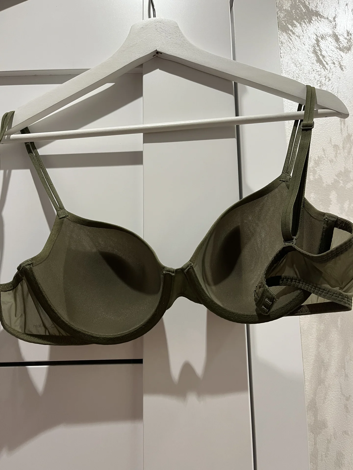 Calvin Klein бюстгальтер 75C, цвет хаки - миниатюра 5