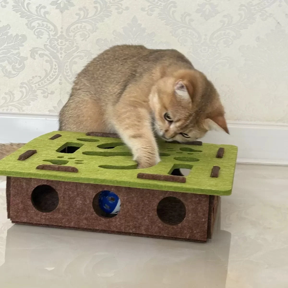 Игрушка для кошек фетровая новая - миниатюра 6