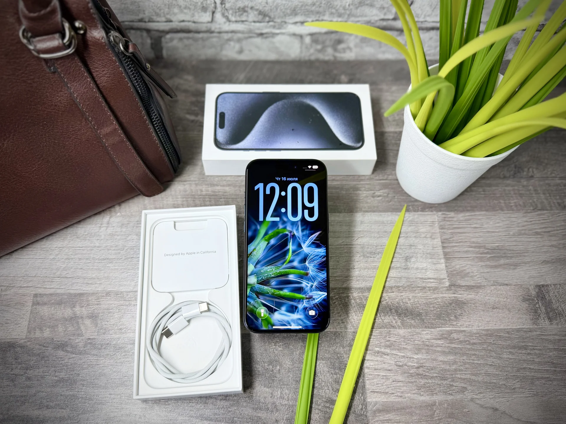 iPhone 15 Pro 256Gb Blue Titanium - миниатюра 5