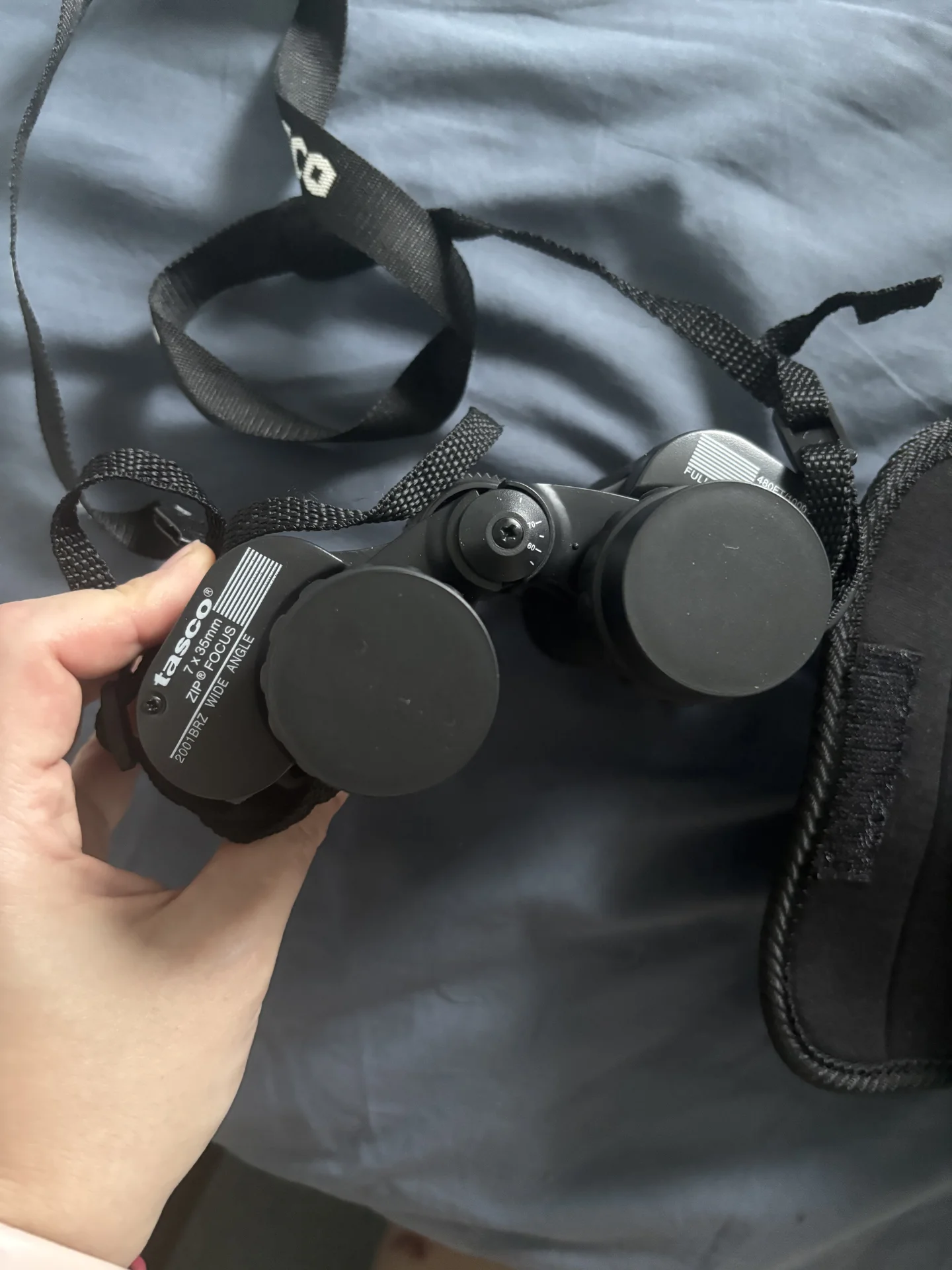 Бинокль Tasco 7x35mm Zip Focus 2001BRZ - миниатюра 3