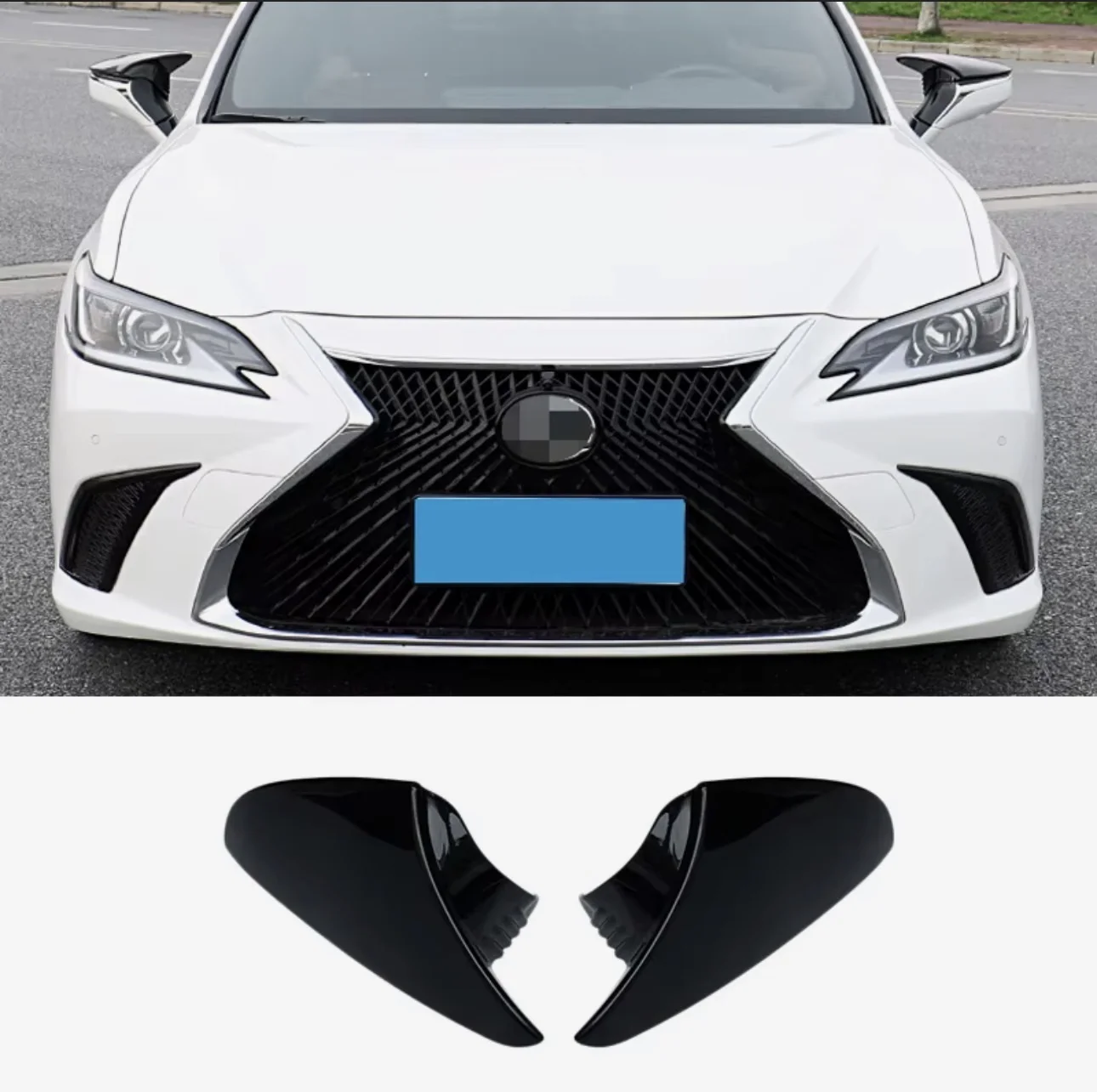 Автомобильные накладки на зеркала Lexus - миниатюра 3