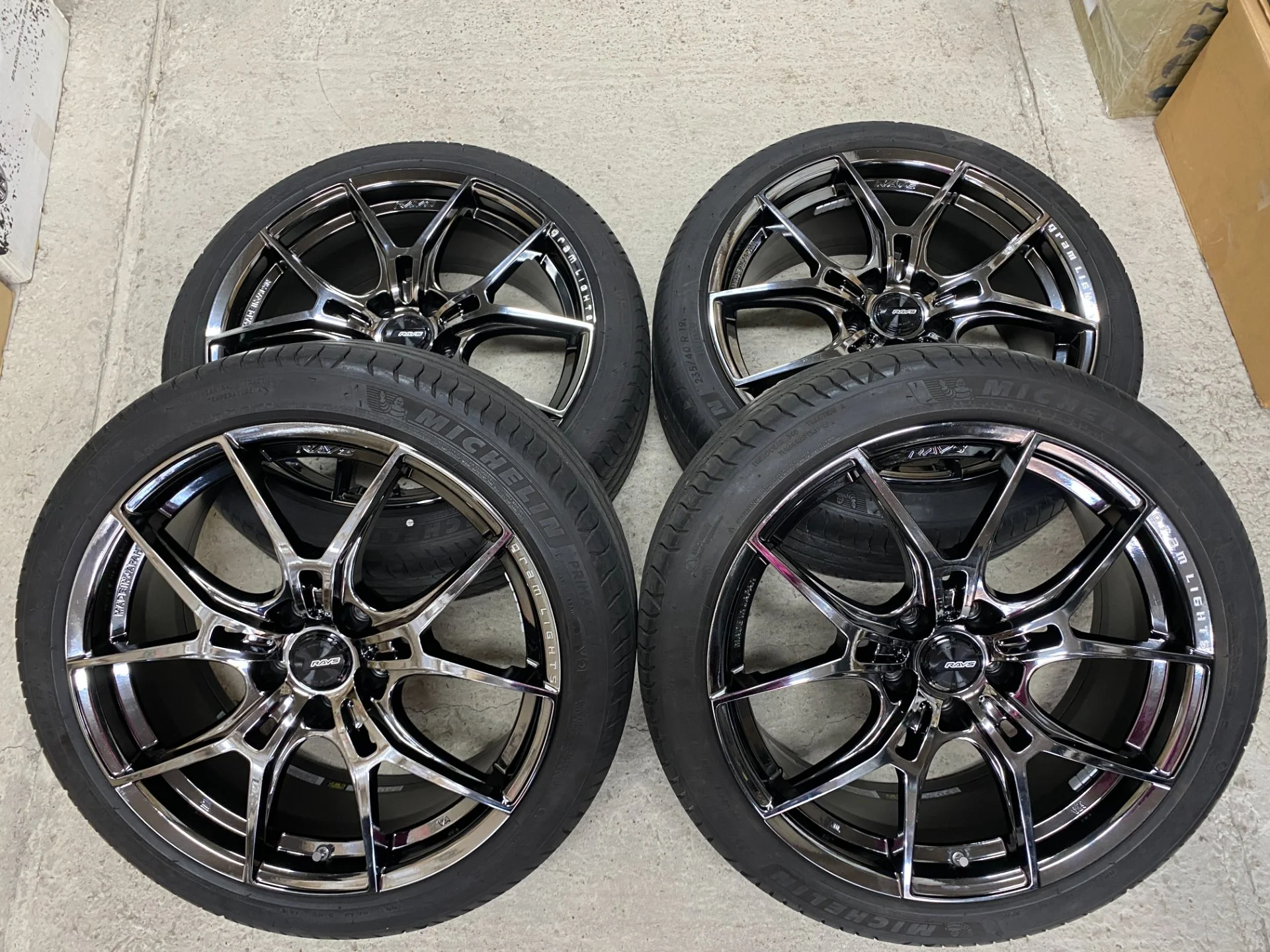 Rays GramLights 57FXZ 19'' 8,5J ET+38/8,5J ET+45 PCD 5*114.3