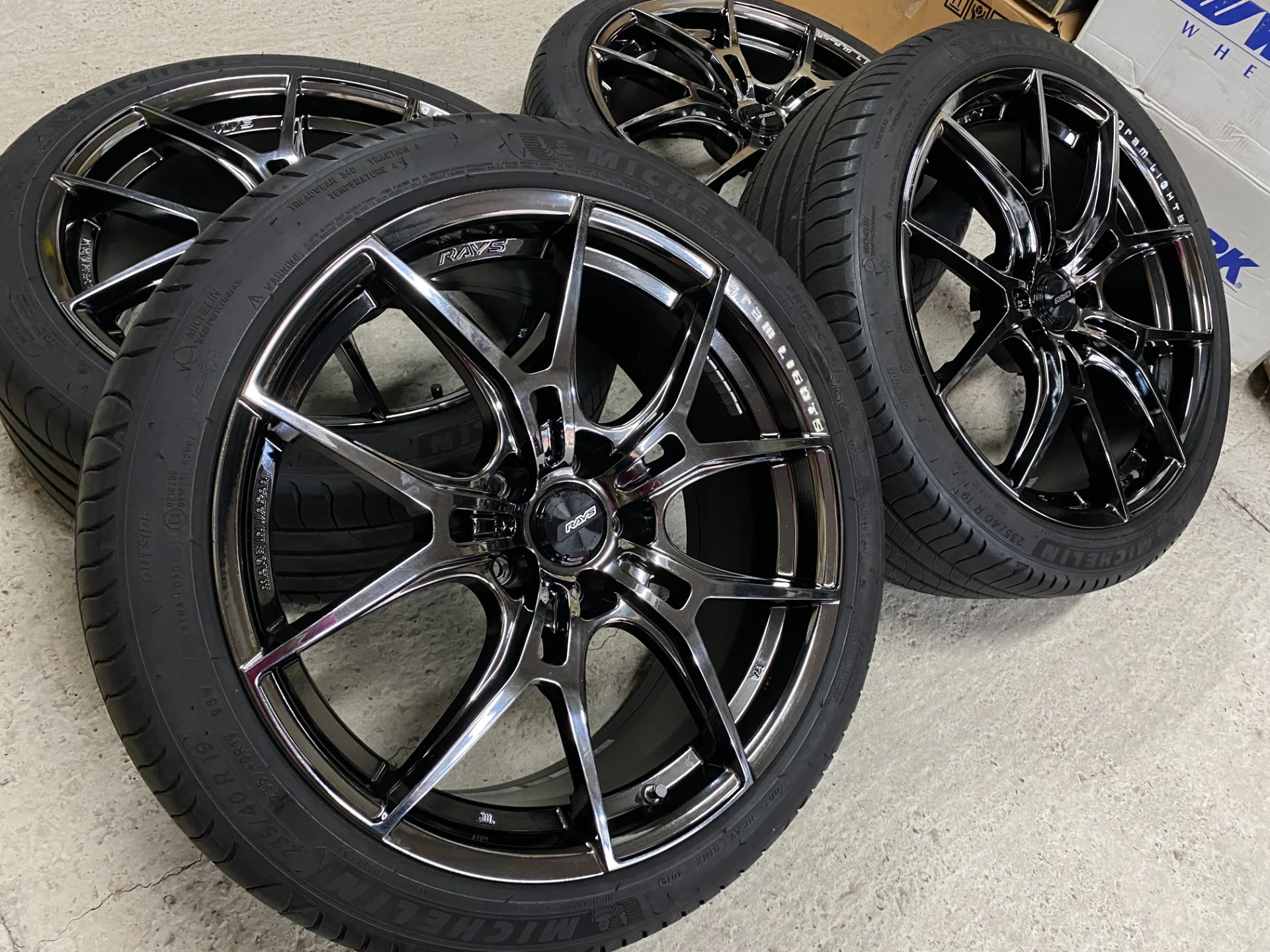 Rays GramLights 57FXZ 19'' 8,5J ET+38/8,5J ET+45 PCD 5*114.3 - миниатюра 5