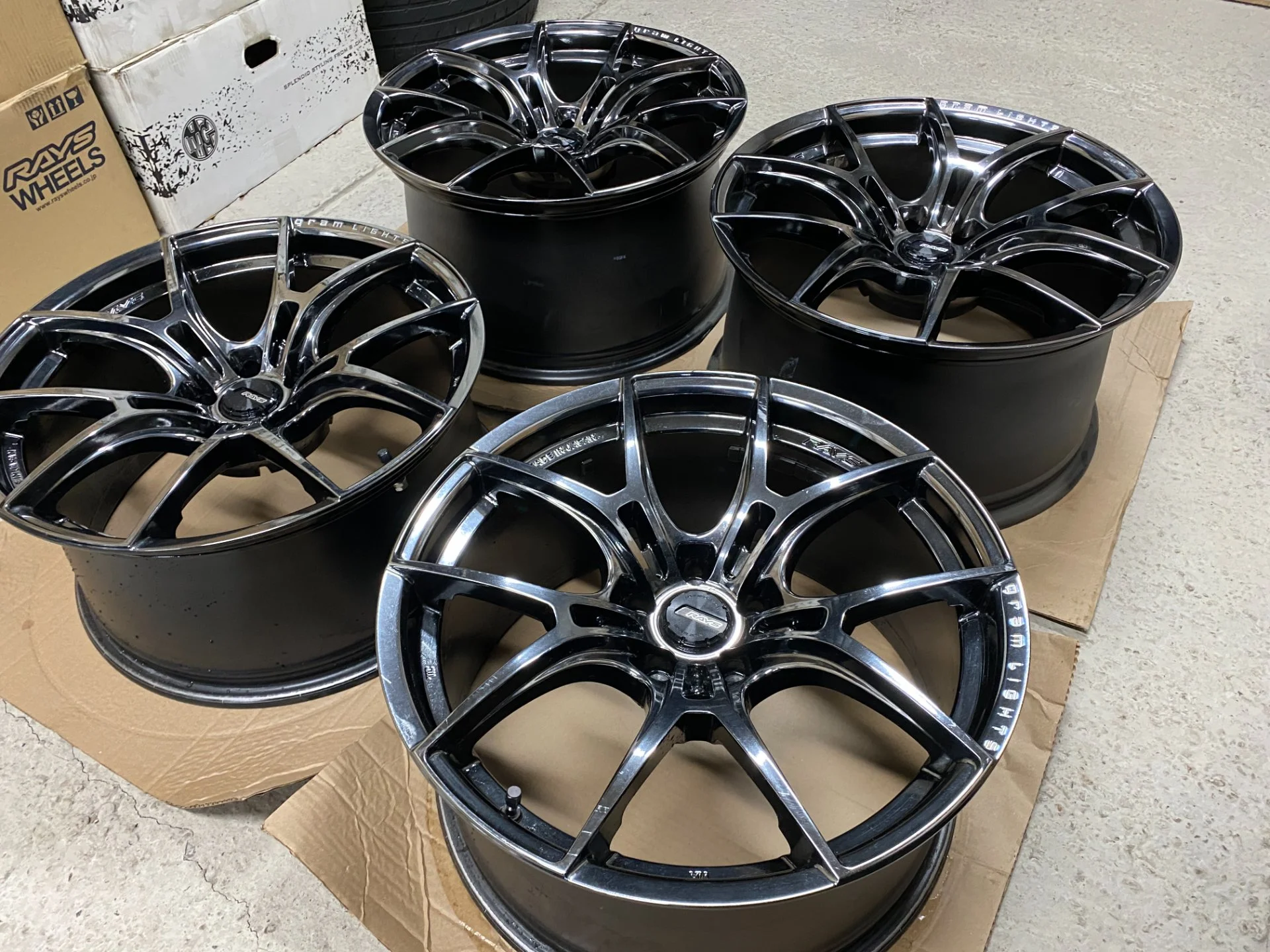 Rays GramLights 57FXZ 19'' 9.5J ET+25/10,5J ET+34 PCD 5*112 - миниатюра 3