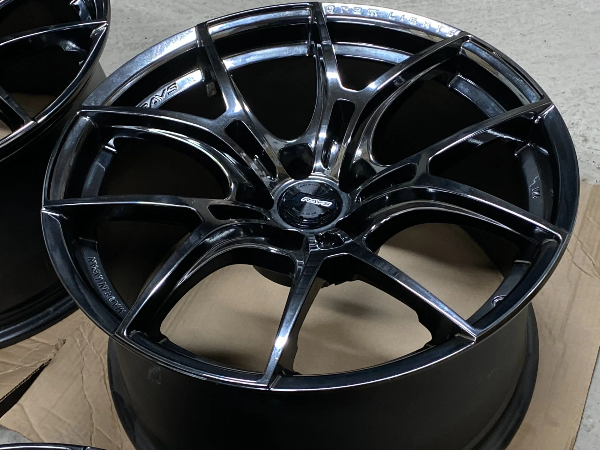 Rays GramLights 57FXZ 19'' 9.5J ET+25/10,5J ET+34 PCD 5*112 - миниатюра 4