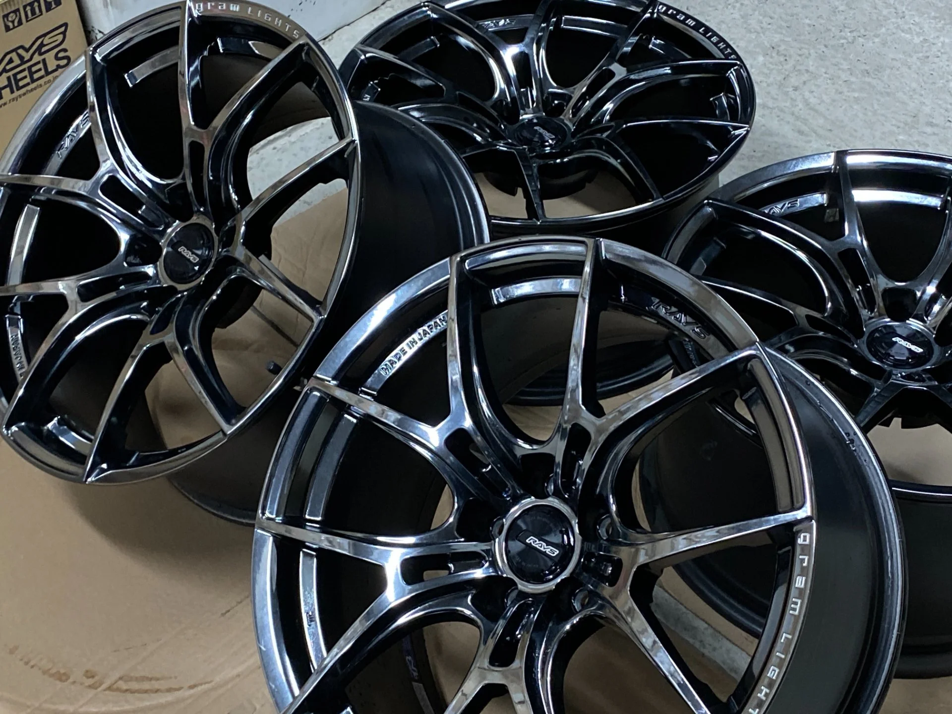 Rays GramLights 57FXZ 19'' 9.5J ET+25/10,5J ET+34 PCD 5*112 - миниатюра 6