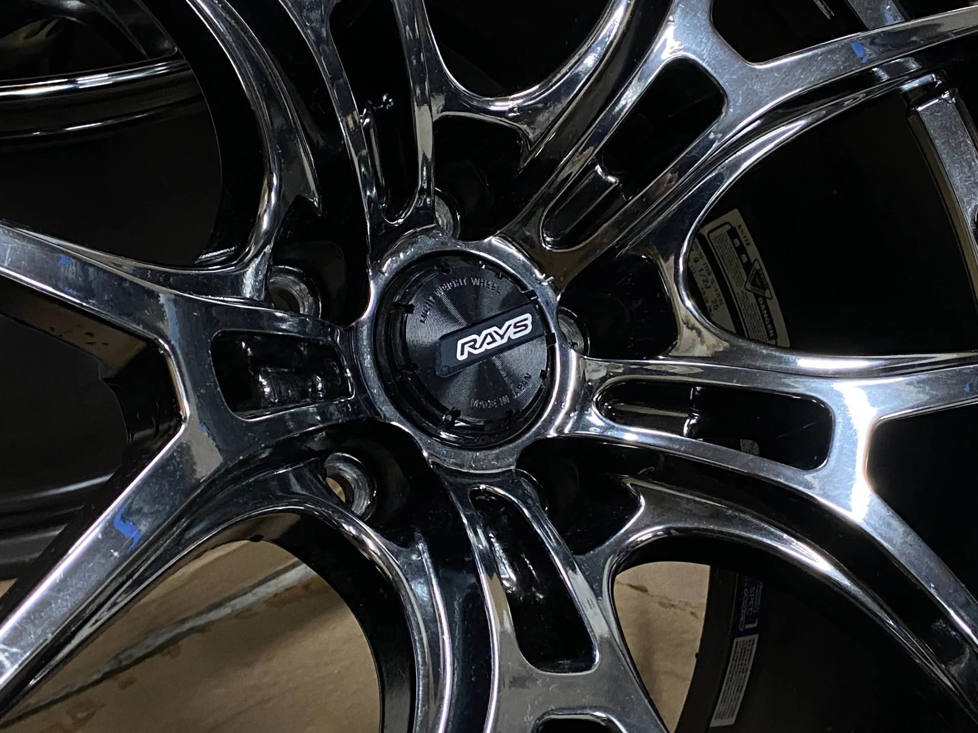 Rays GramLights 57FXZ 19'' 9.5J ET+25/10,5J ET+34 PCD 5*112 - миниатюра 8