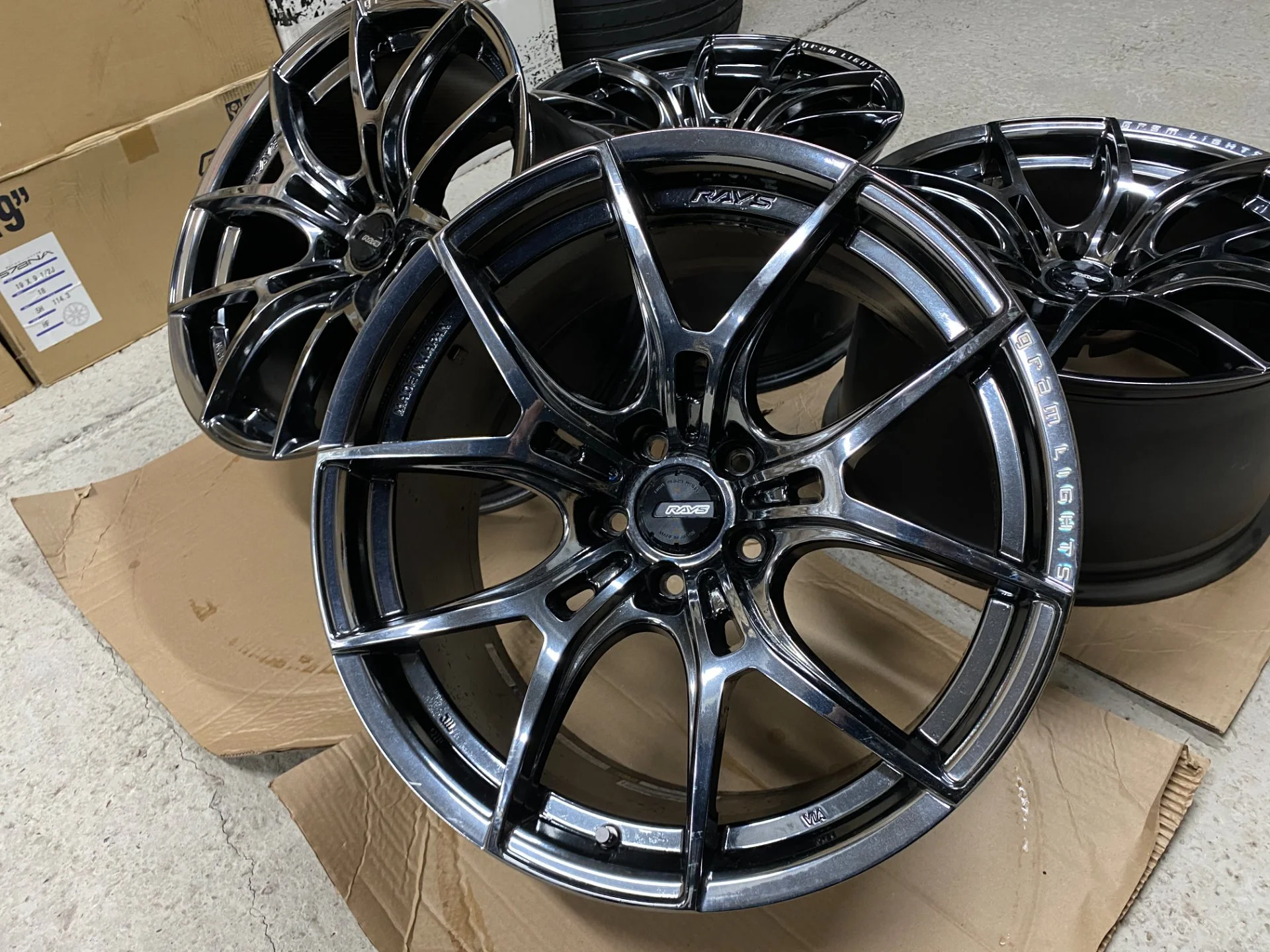 Rays GramLights 57FXZ 19'' 9.5J ET+25/10,5J ET+34 PCD 5*112 - миниатюра 9
