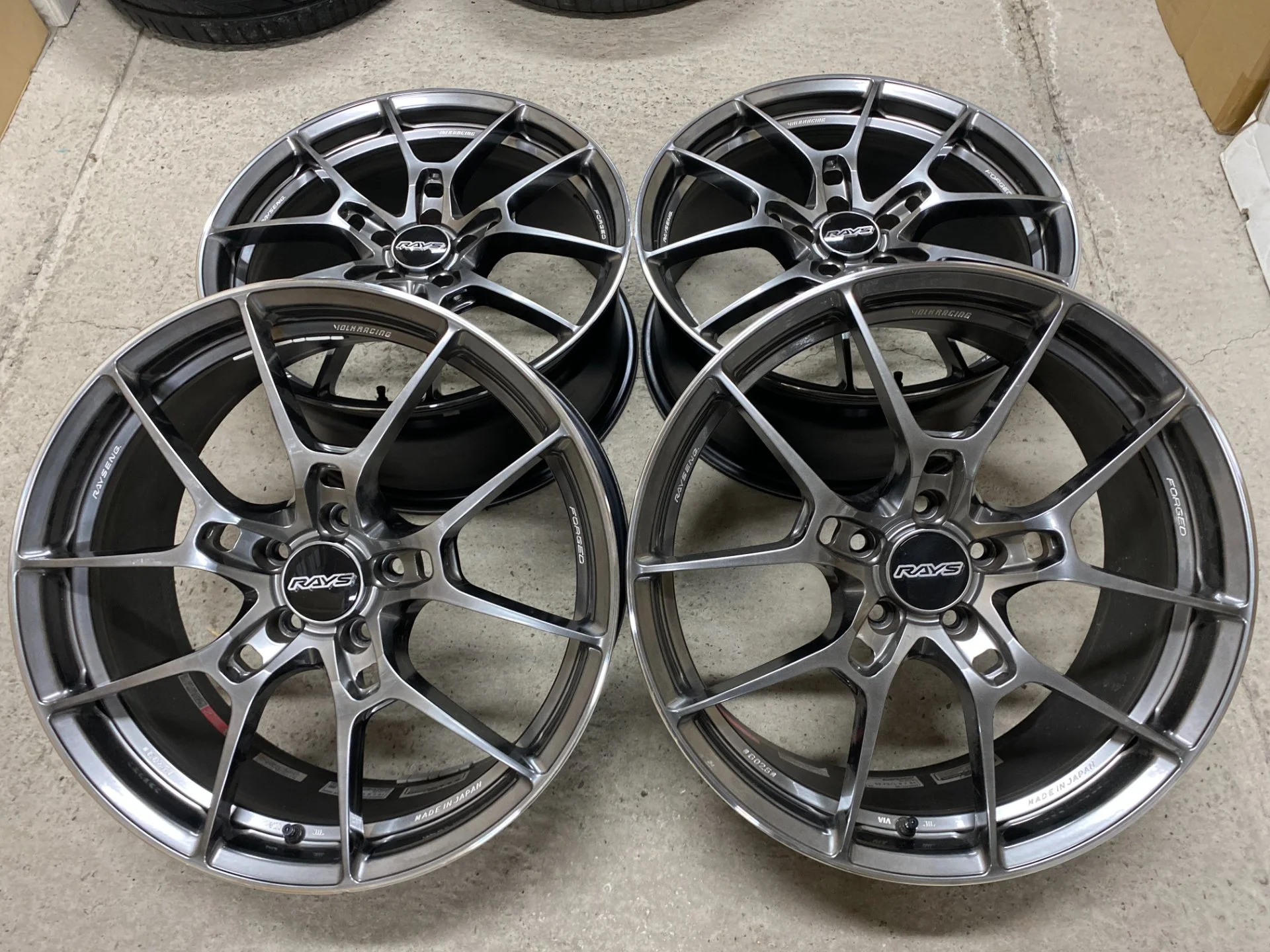 Rays Volk Racing G025 19’’ 8.5J ET+45 5*112 Face 1 FD Color