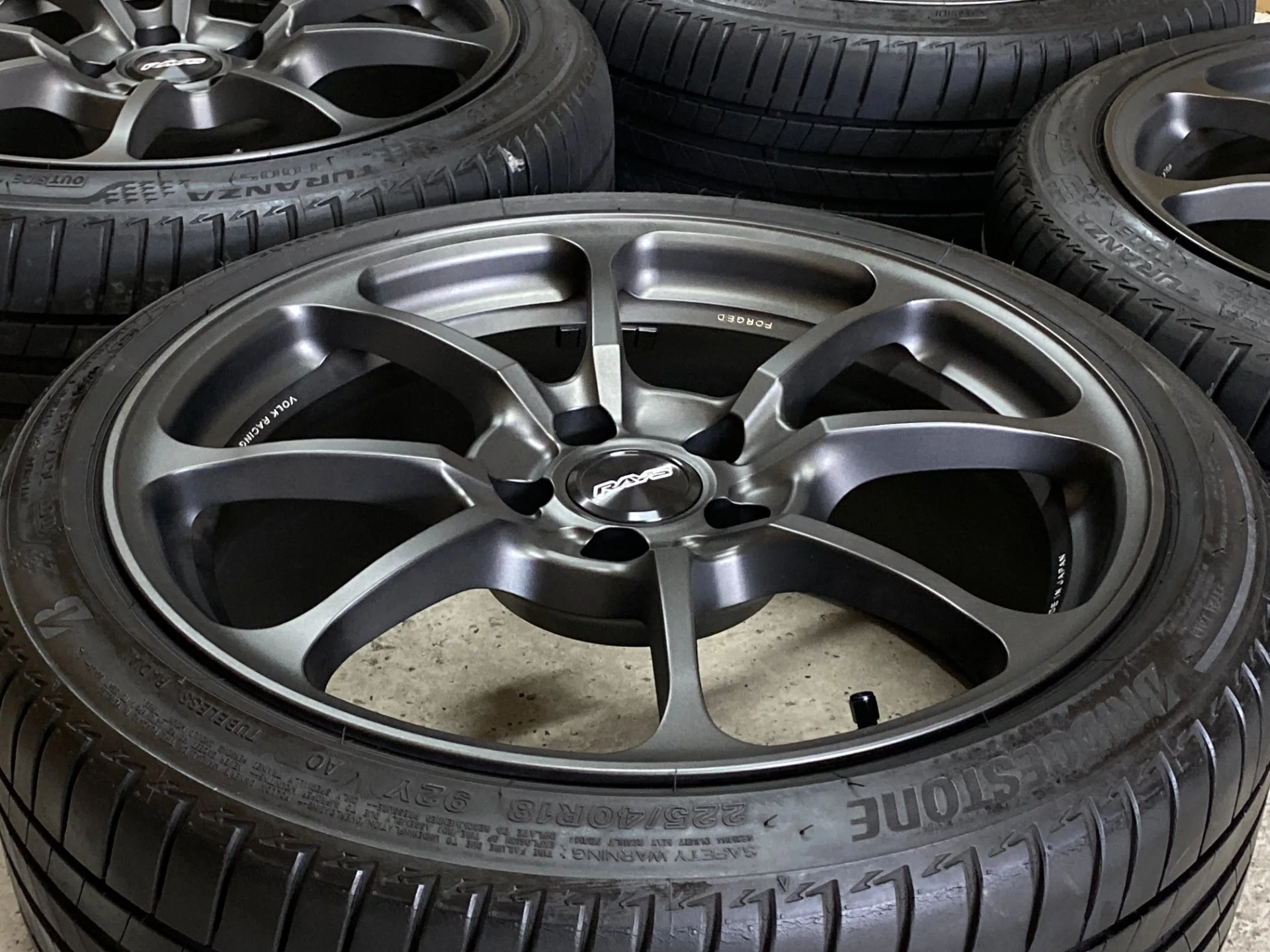 Rays Volk Racing NE24 18'' 8.5J ET+45 5*112 Face 2 - миниатюра 4