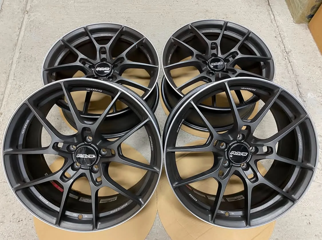 Rays Volk Racing G025 19’’ 8.5J ET+45 PCD 5*112 Forged Face 1