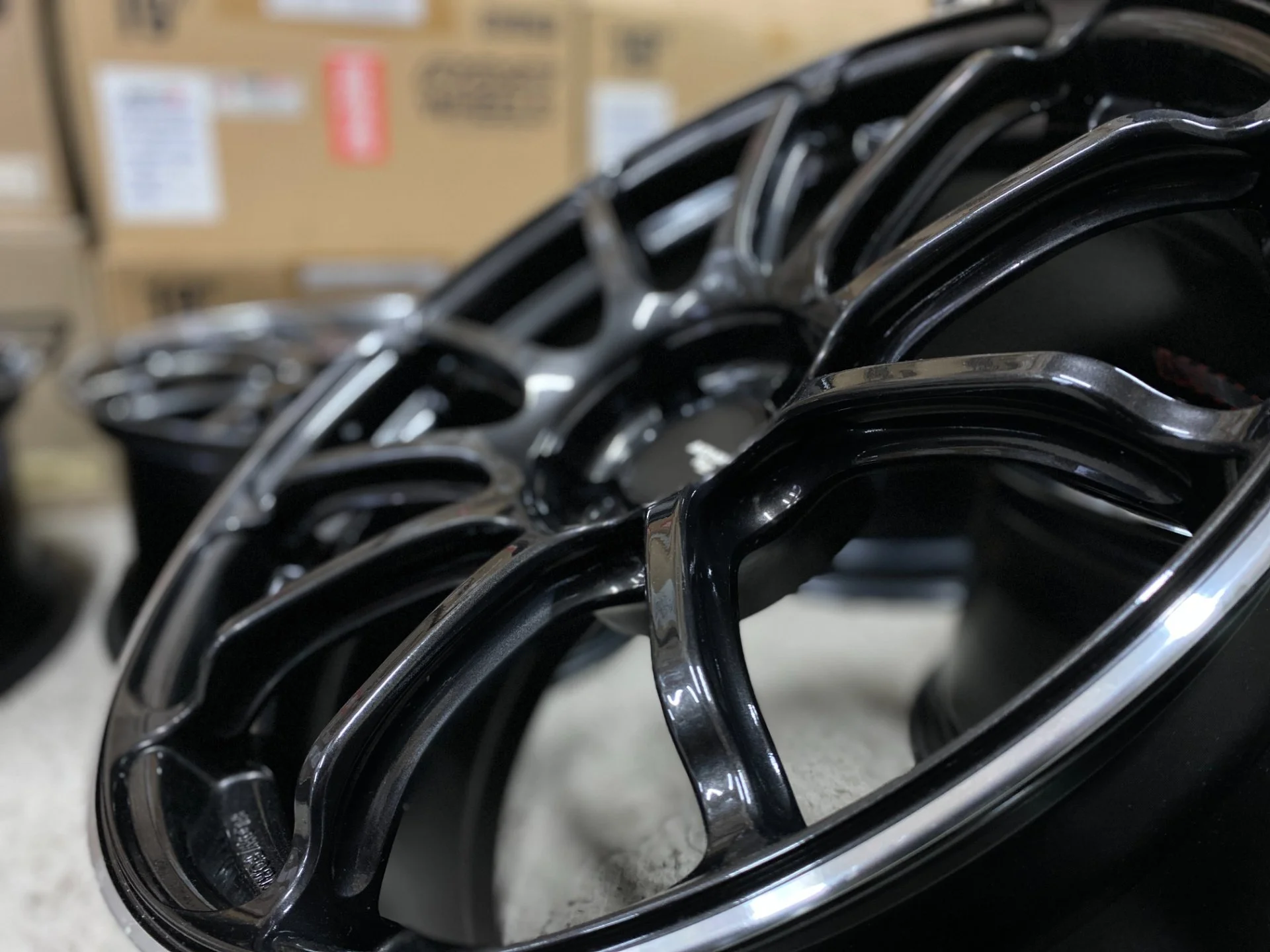 Yokohama Advan Racing RS3 RSIII 19'' 9.5J +38 5*112 GTR Face - миниатюра 5