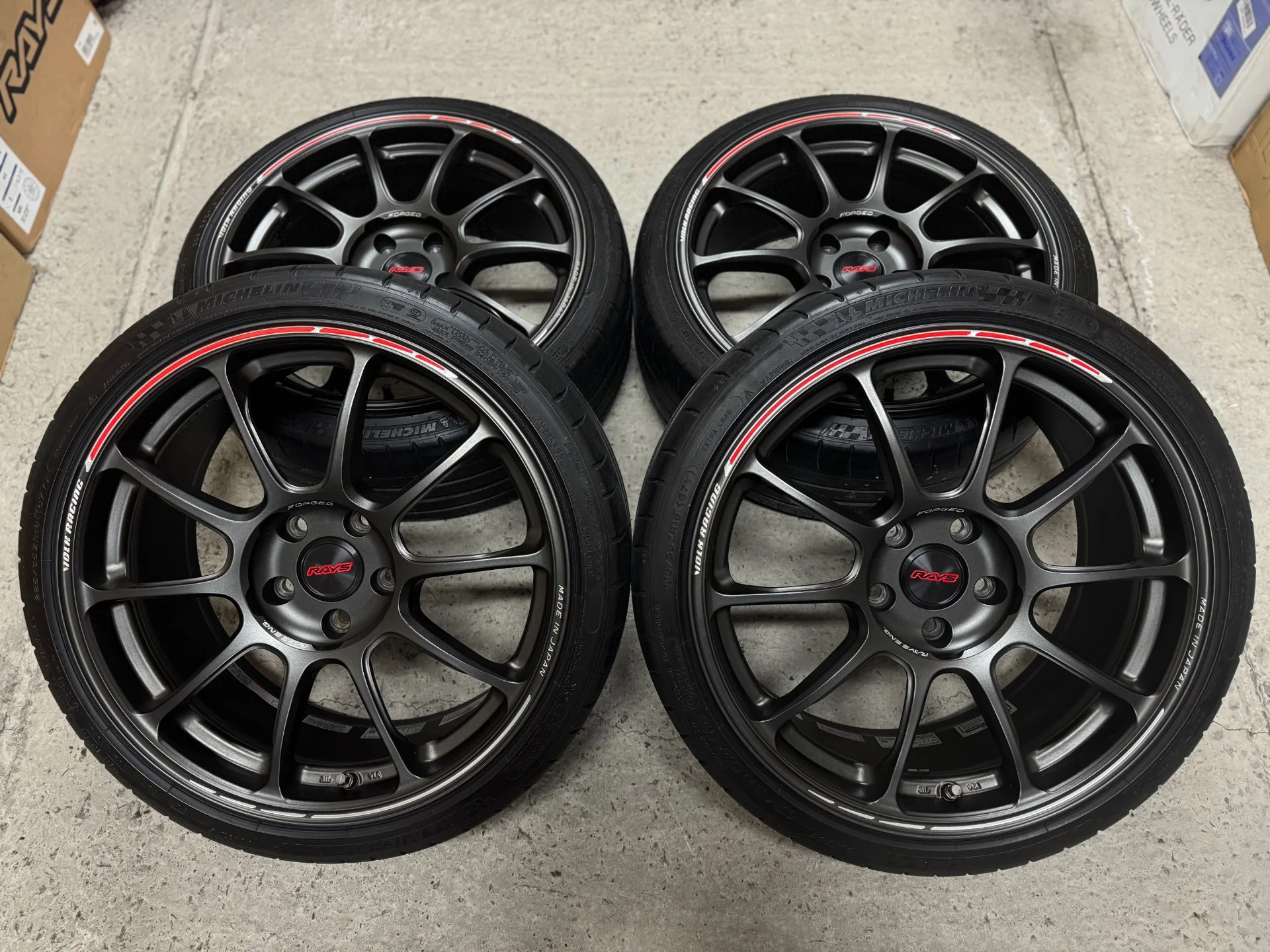 Rays Volk Racing ZE40 Time Attack II 18'' 8.5J +34 5*112 Forged 8kg