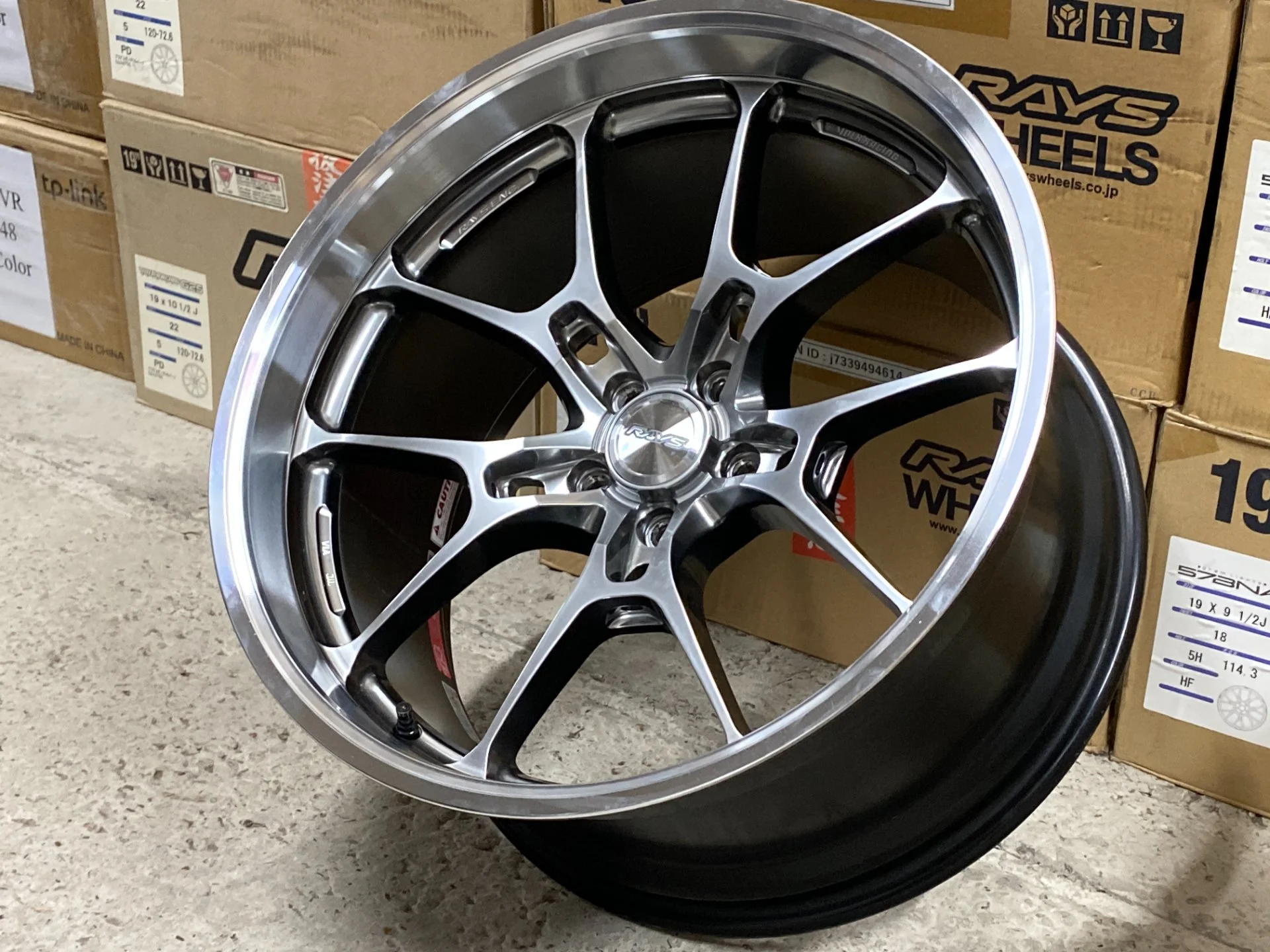 Rays Volk Racing G025LC 20'' 10J ET+15 /11J ET+15 PCD 5*112 - миниатюра 7