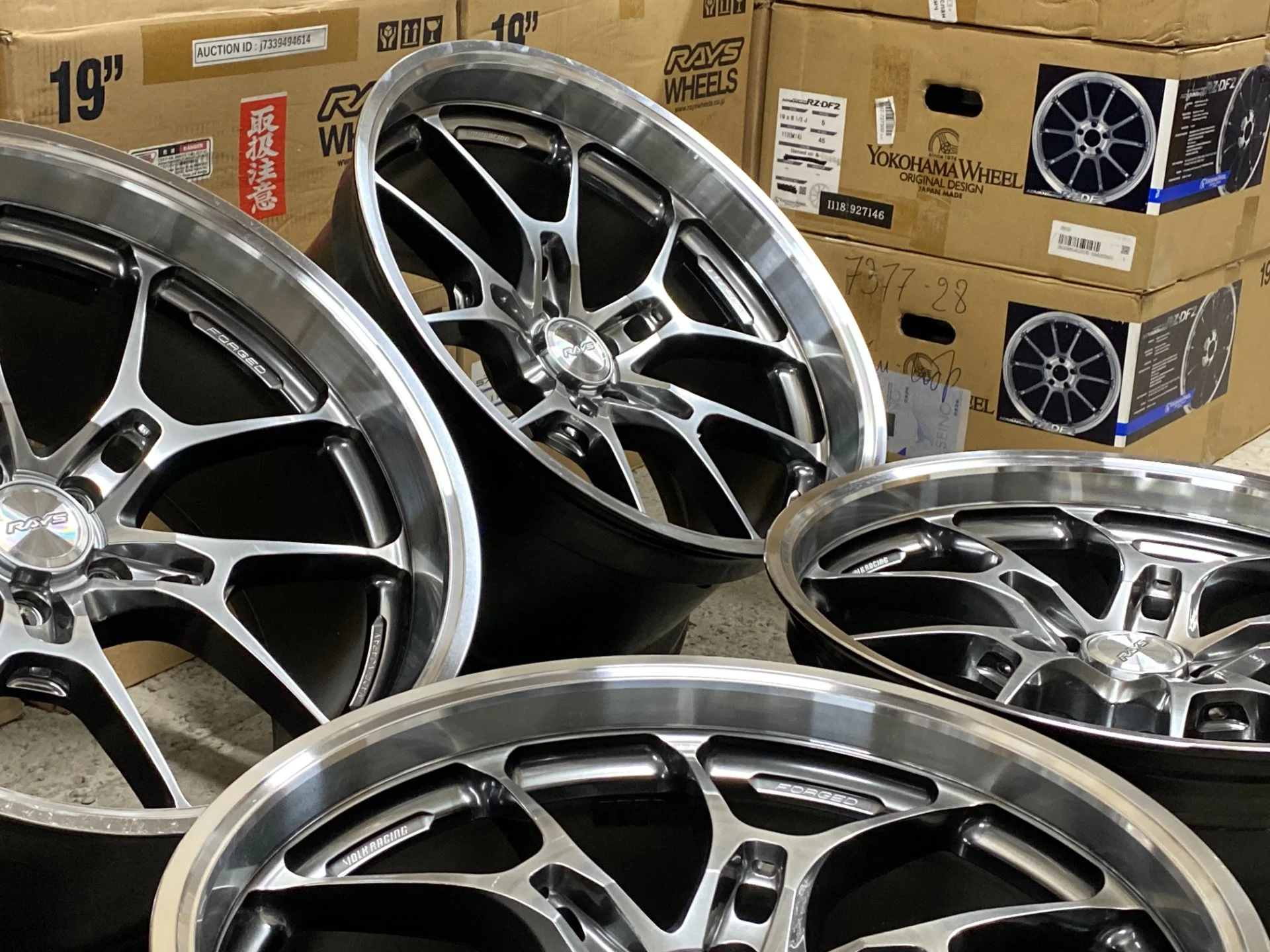 Rays Volk Racing G025LC 20'' 10J ET+15 /11J ET+15 PCD 5*112 - миниатюра 9