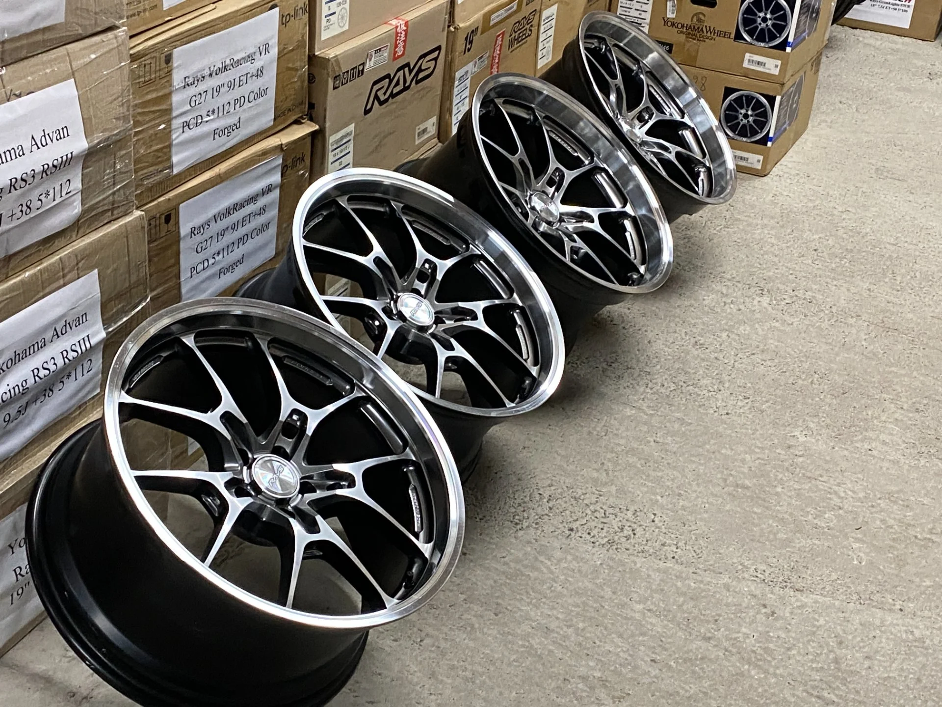 Rays Volk Racing G025LC 20'' 10J ET+15 /11J ET+15 PCD 5*112 - миниатюра 10