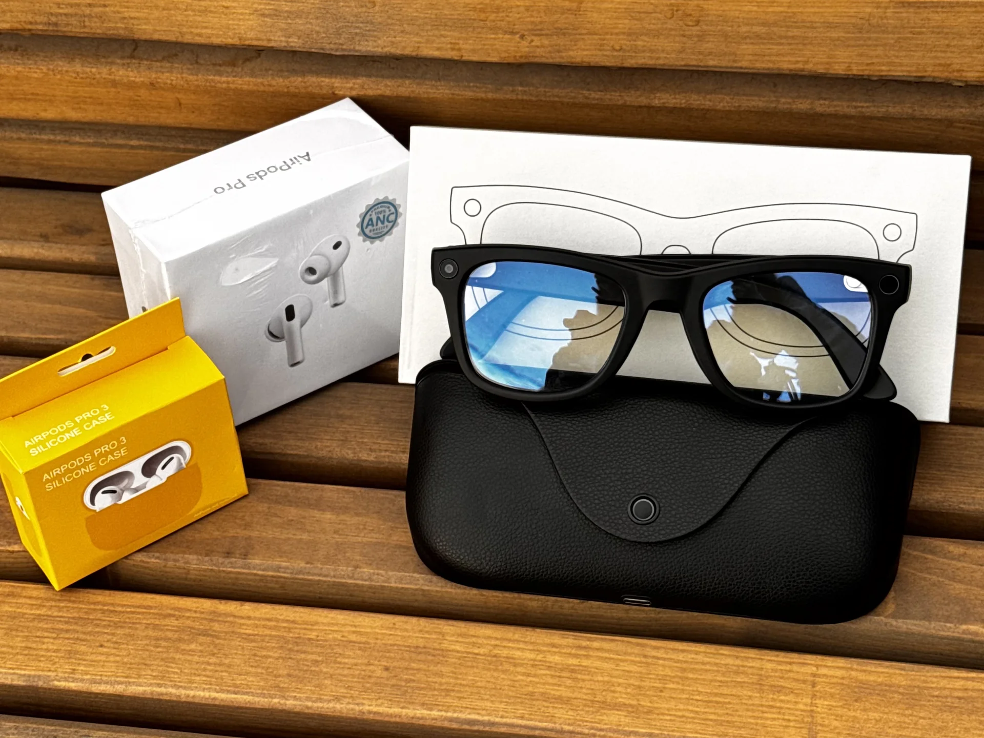 Умные смарт очки с камерой как Ray Ban - миниатюра 3