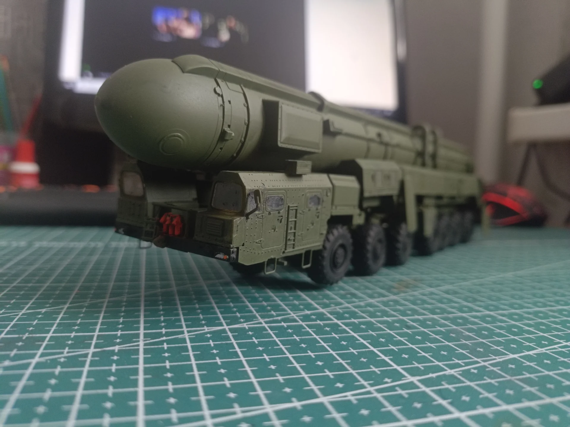 Тополь 1/72, Zvezda, собранный - изображение 1