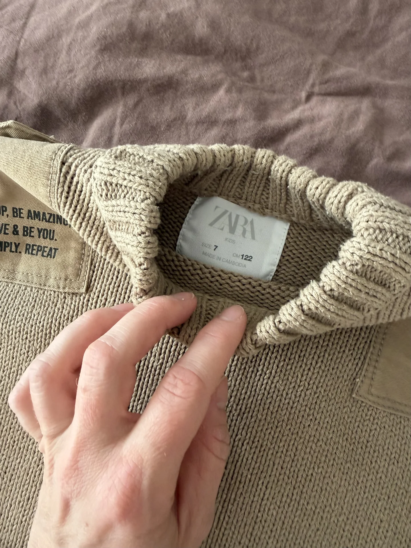 Свитер Zara 122 - миниатюра 3