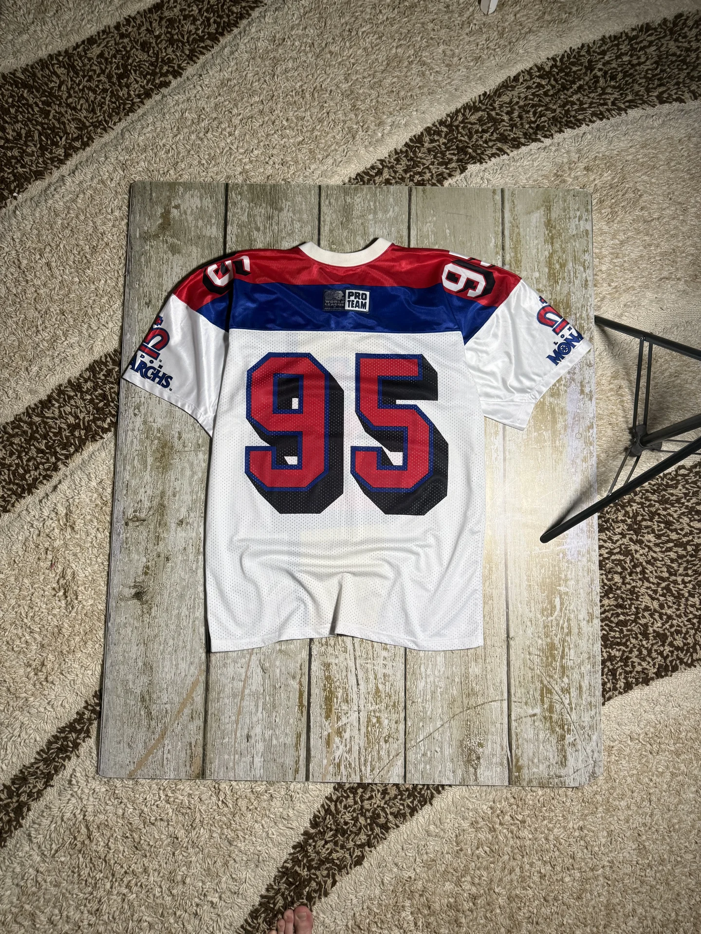 Джерси Reebok Pro team 90x винтаж - миниатюра 2