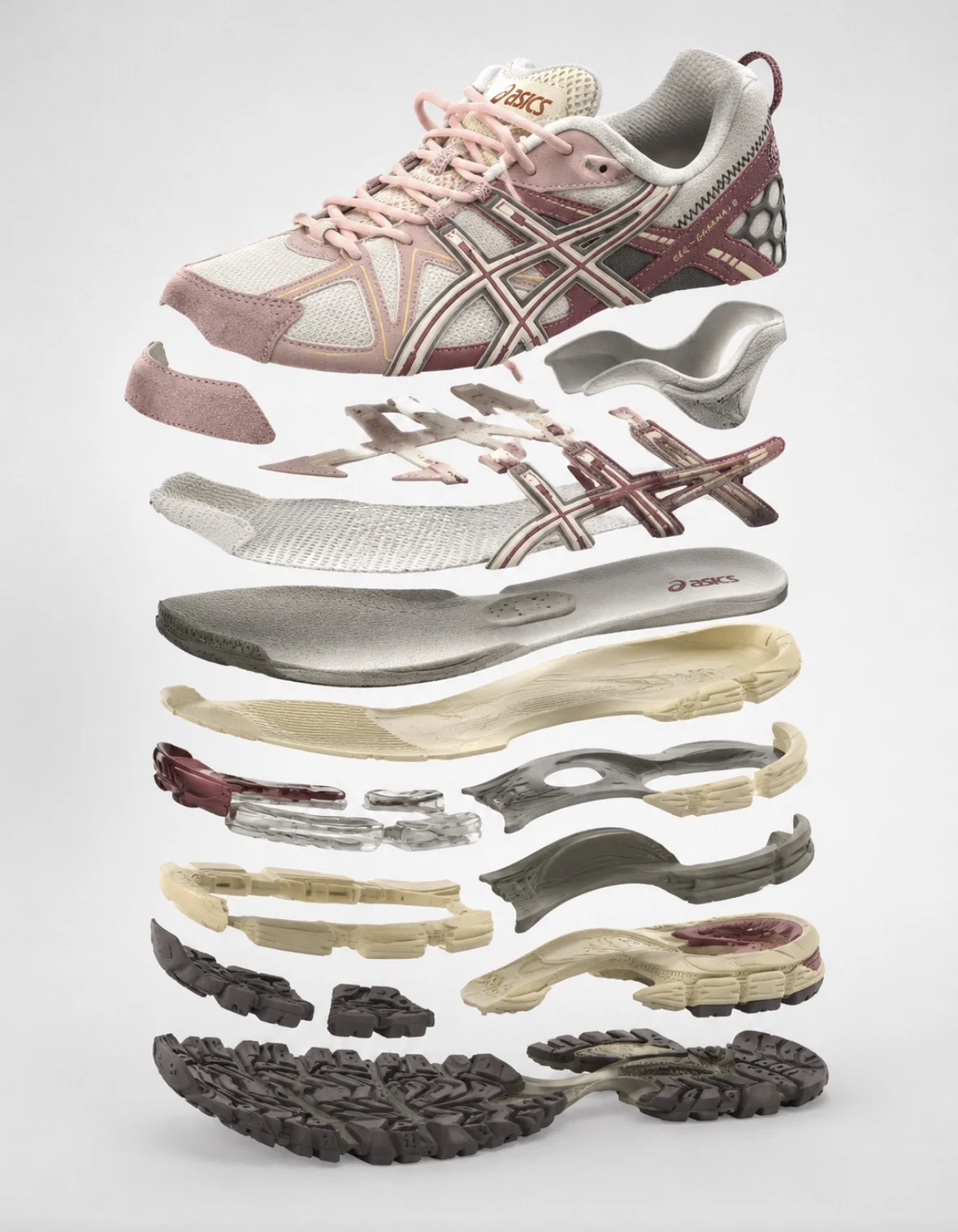 Asics gel-kahana 8 pink - миниатюра 5