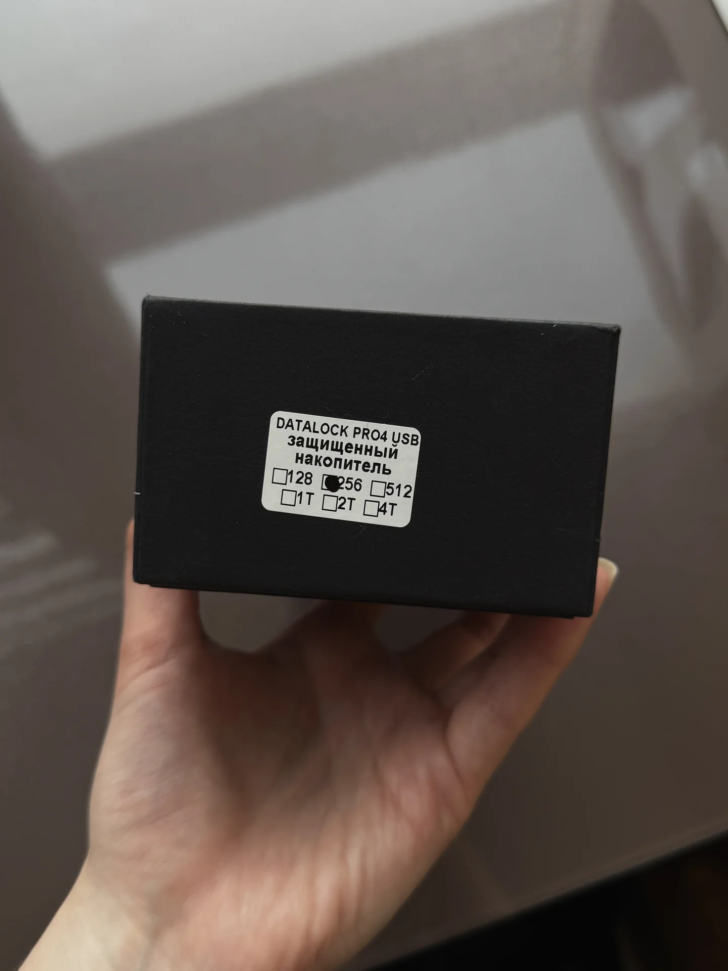 Флешка с пин-кодом DataLock PRO4 256Gb USB 3.1 - миниатюра 5