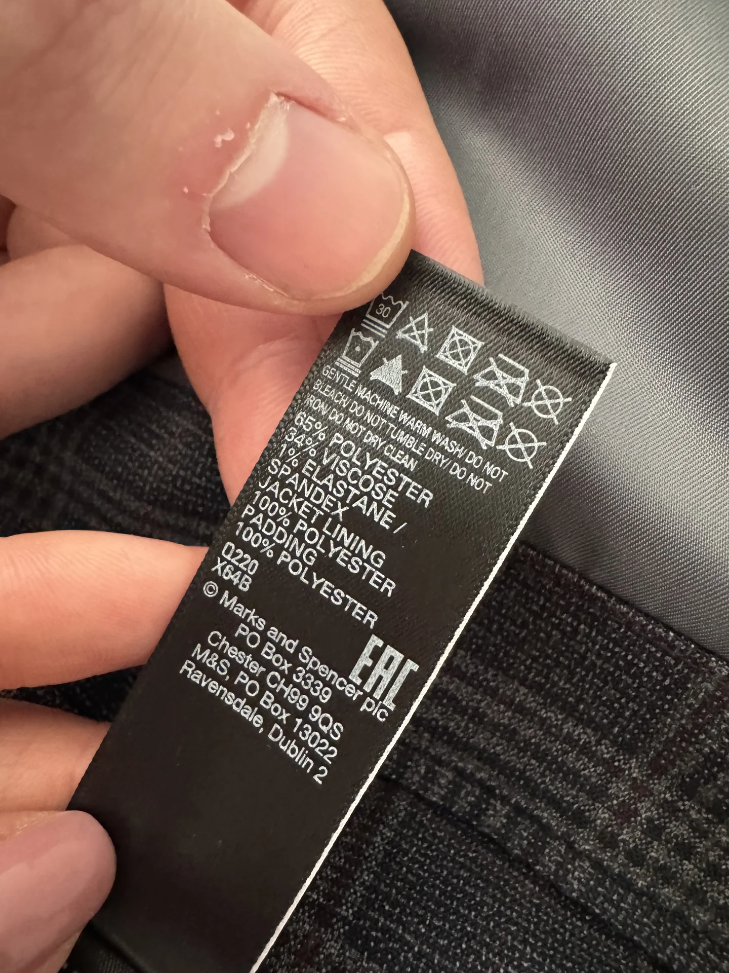 Плащ мужской M&S размер М (48) - миниатюра 5