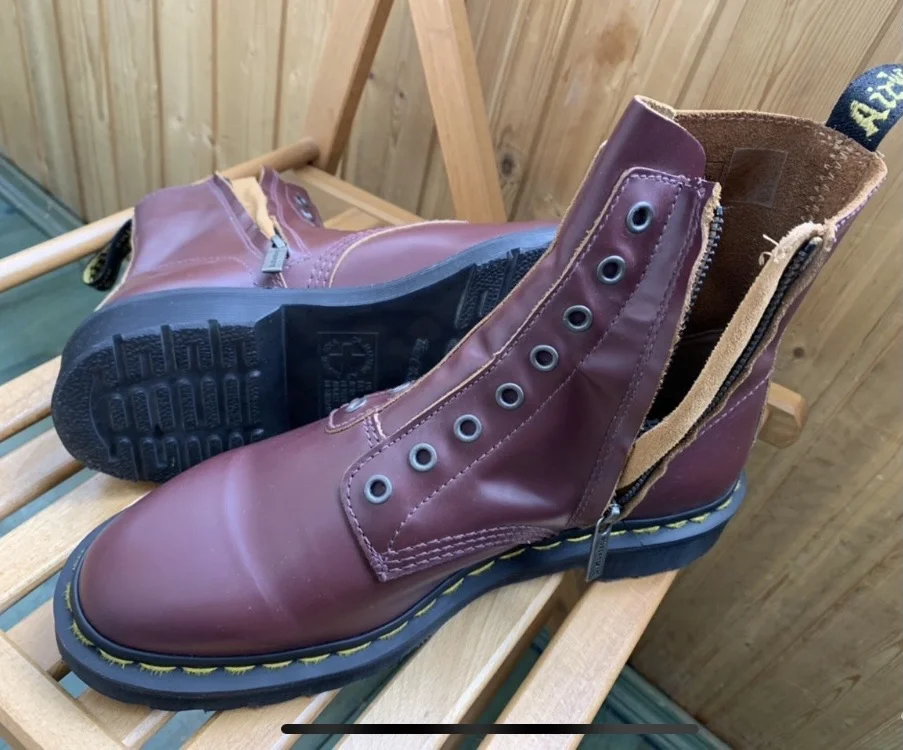 Ботинки Dr Martens на молнии - миниатюра 2