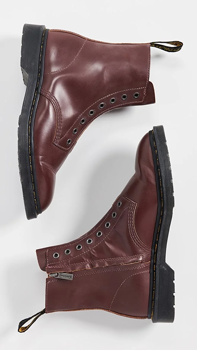 Ботинки Dr Martens на молнии - миниатюра 3