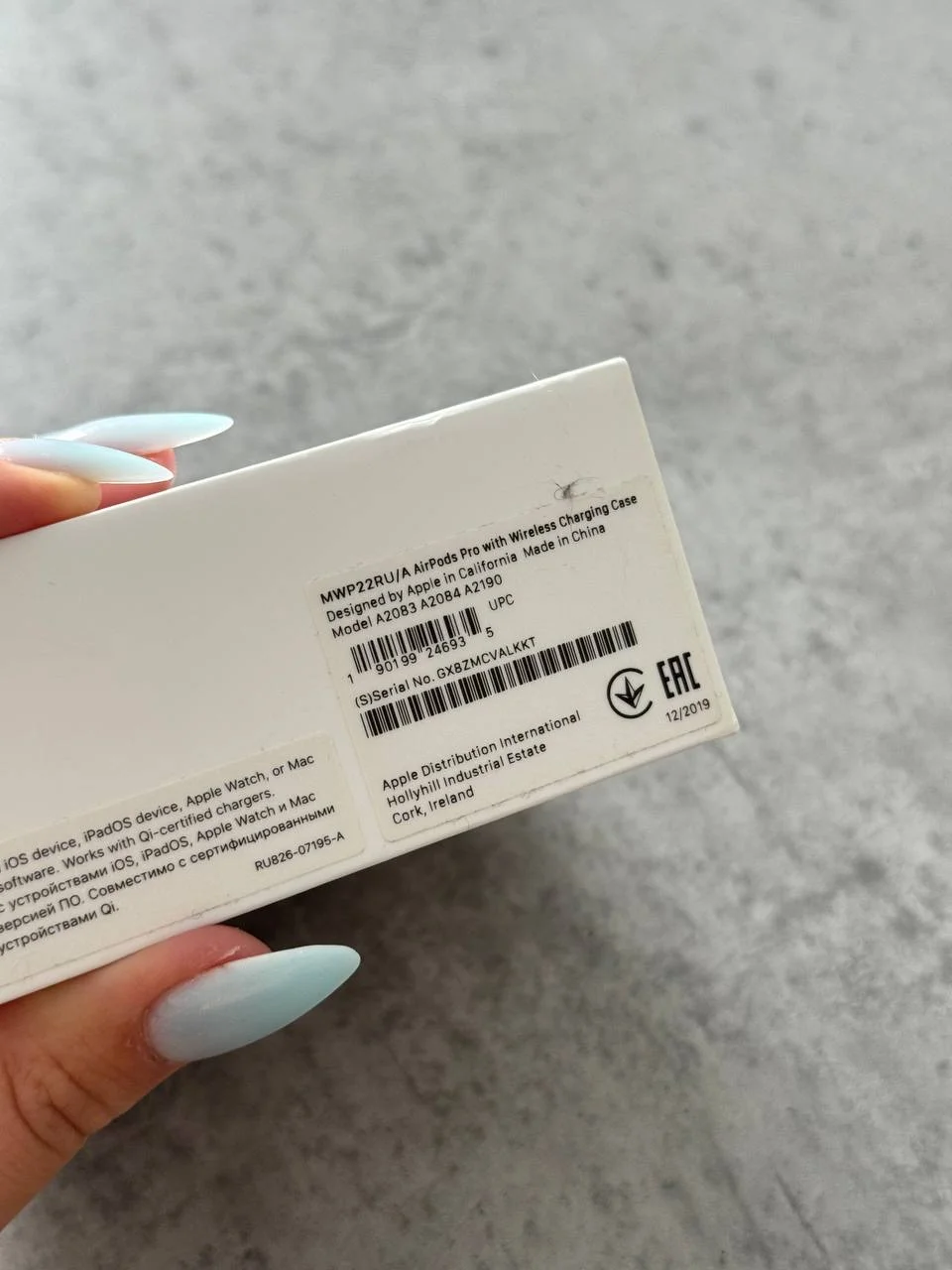 Наушники airpods pro оригинальные - миниатюра 5